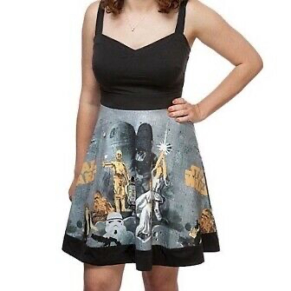 Star Wars Skater Dress SZ L